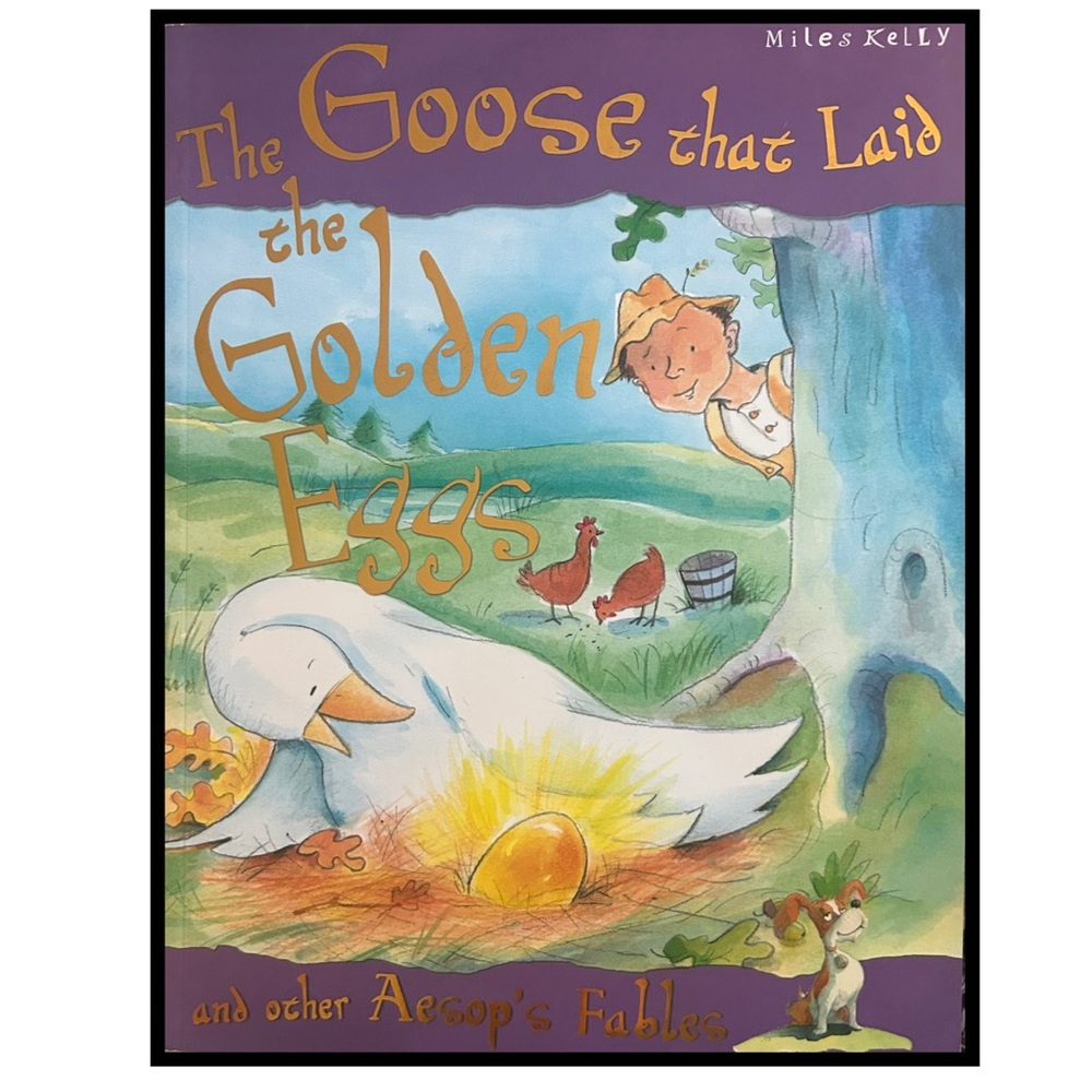 BUNDLE & SAVE🎉The Goose That Laid the Golden Eggs Book and other Aesop’s Fables